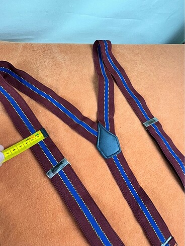 Çizgili ayarlanabilir pantolon askısı - Görsel 3