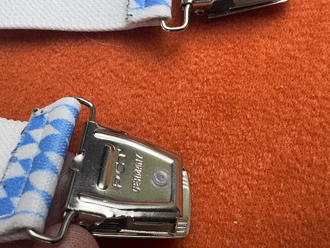 Amerikan aslan temalı pantolon askısı - Görsel 3