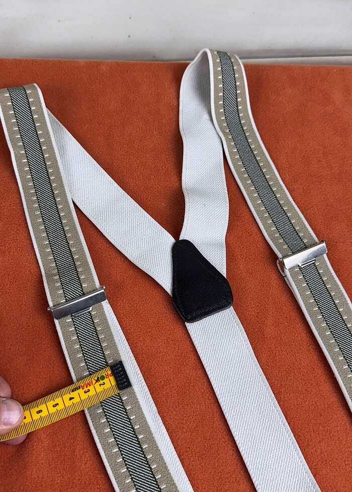 Vintage fairycore lastikli pantolon askısı - Görsel 3