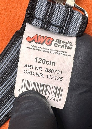 AWG Gri Erkek Pantolon Askısı - Görsel 3