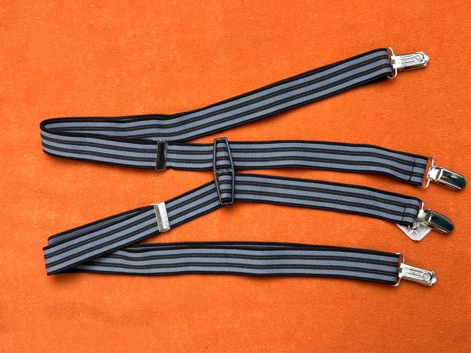 AWG Gri Erkek Pantolon Askısı - Görsel 5