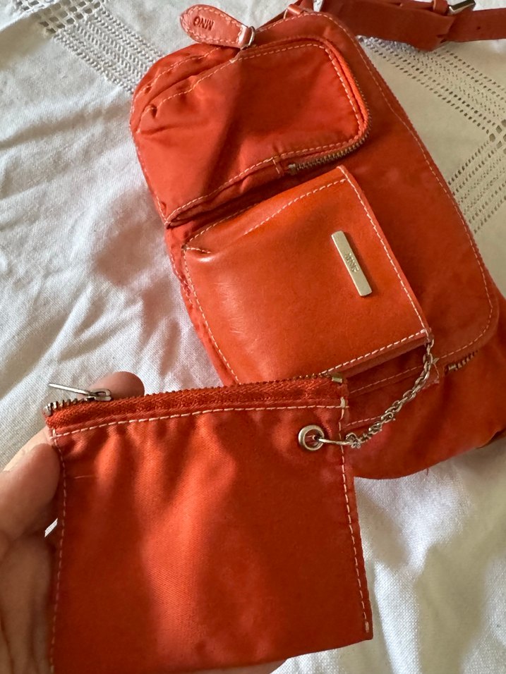 Mango vintage y2k baget kol Çantası - Görsel 5