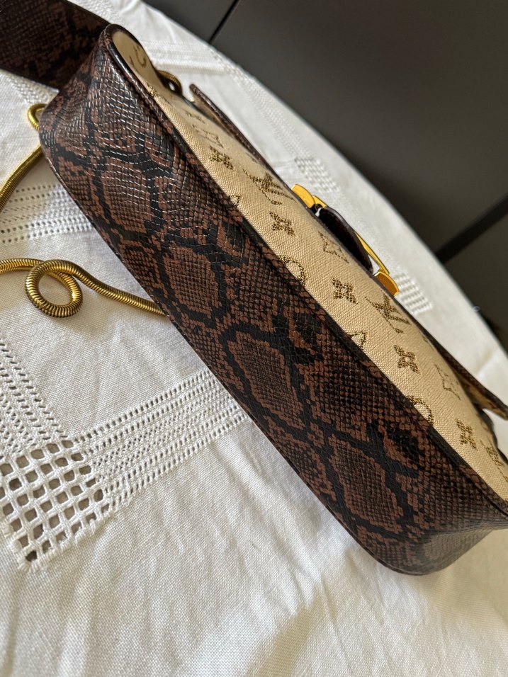 Louis Vuitton Limited Edition Marron çanta - Görsel 4