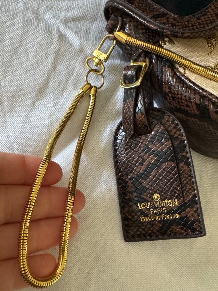 Louis Vuitton Limited Edition Marron çanta - Görsel 2