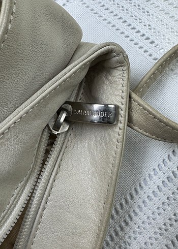 Salamander püsküllü deri omuz çantası - Görsel 6