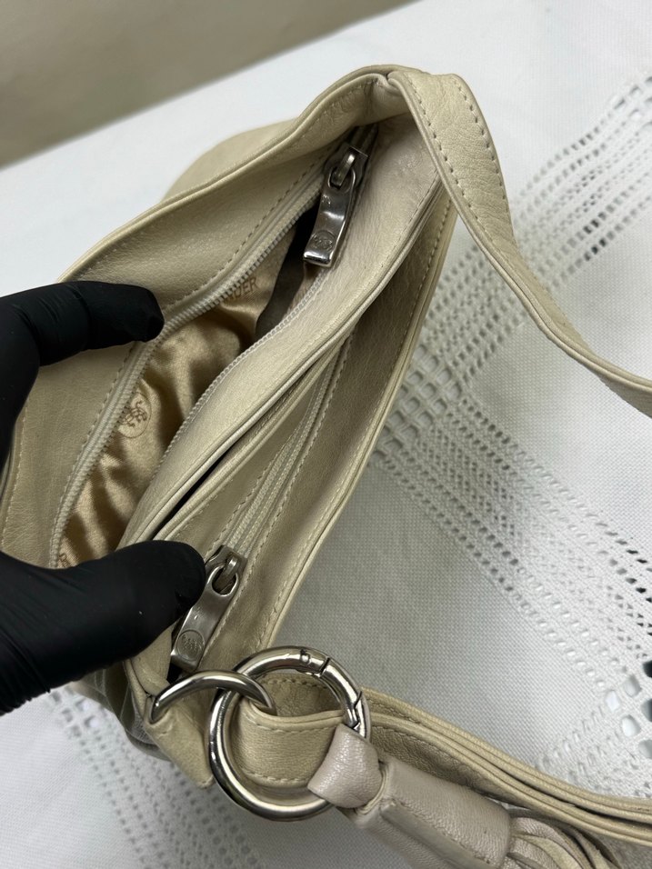 Salamander püsküllü deri omuz çantası - Görsel 3