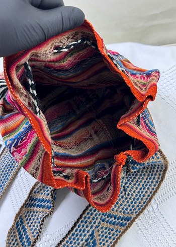 Bohem Çok Renkli Püsküllü Sırt Çantası - Görsel 7