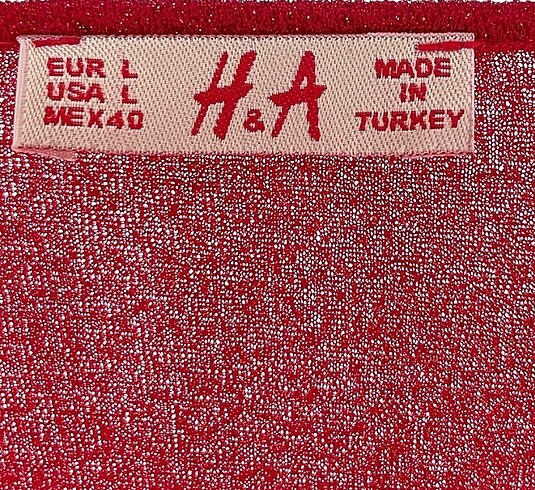 l Beden kırmızı Renk Simli elbise