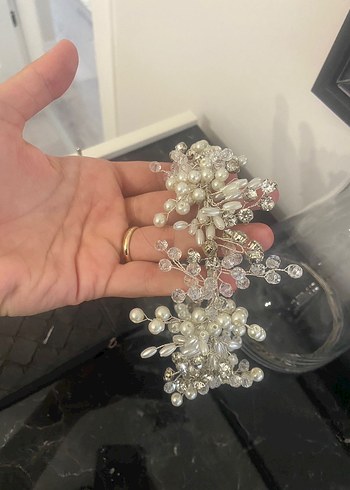 Diğer İnci Ve Tasli Gelin Sac Tokasi