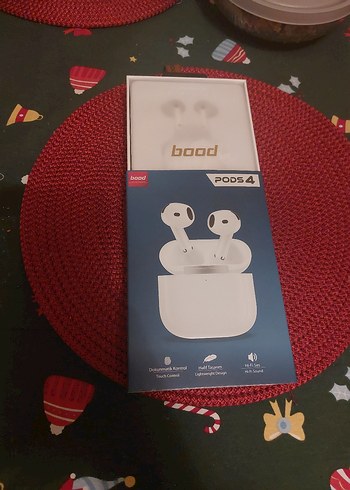 PODS4 Kablosuz Kulaklık Beyaz - Görsel 3