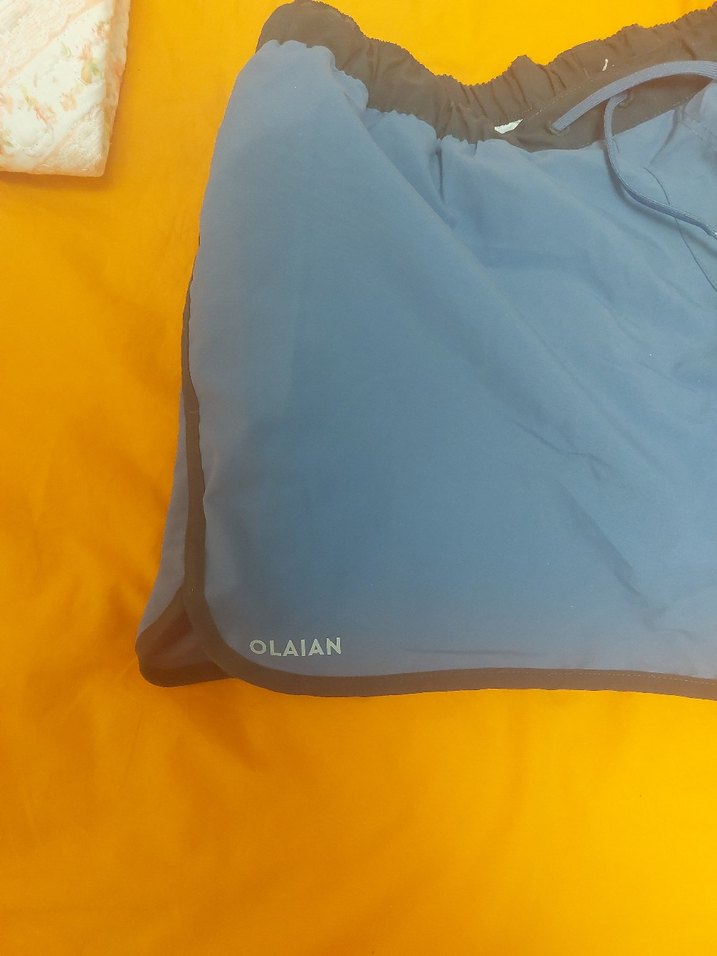 Erkek Mavi Kemerli Deniz Şort - Görsel 5