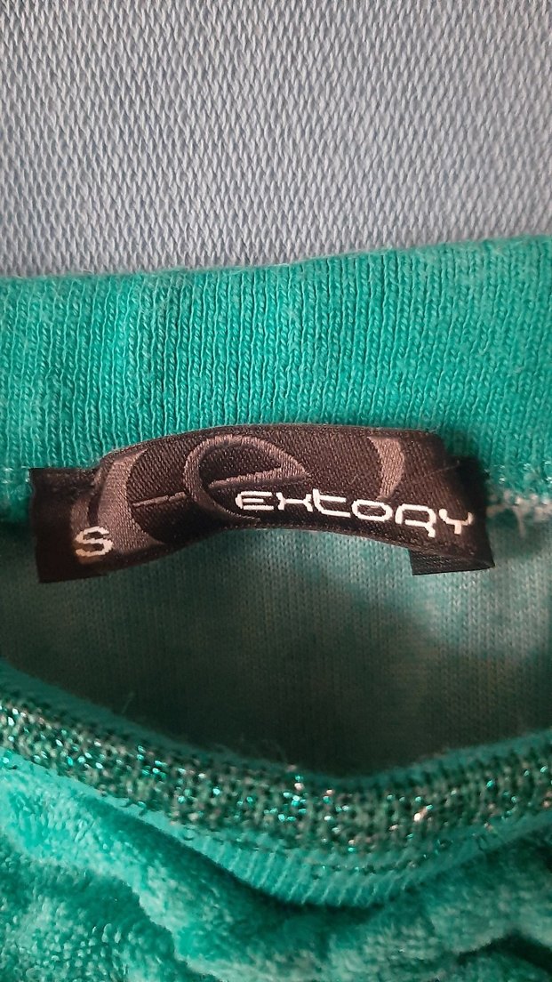 Parlak Turkuaz Kemerli Kadın Tulum - Görsel 3