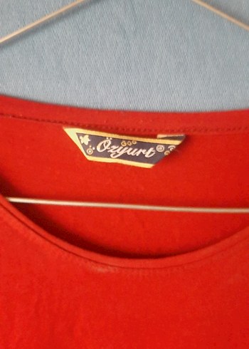 Kırmızı Uzun Kollu Bluz - Görsel 2