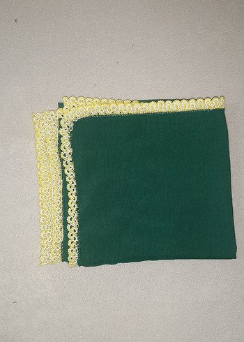 Boncuk oyalı yazma - Görsel 4