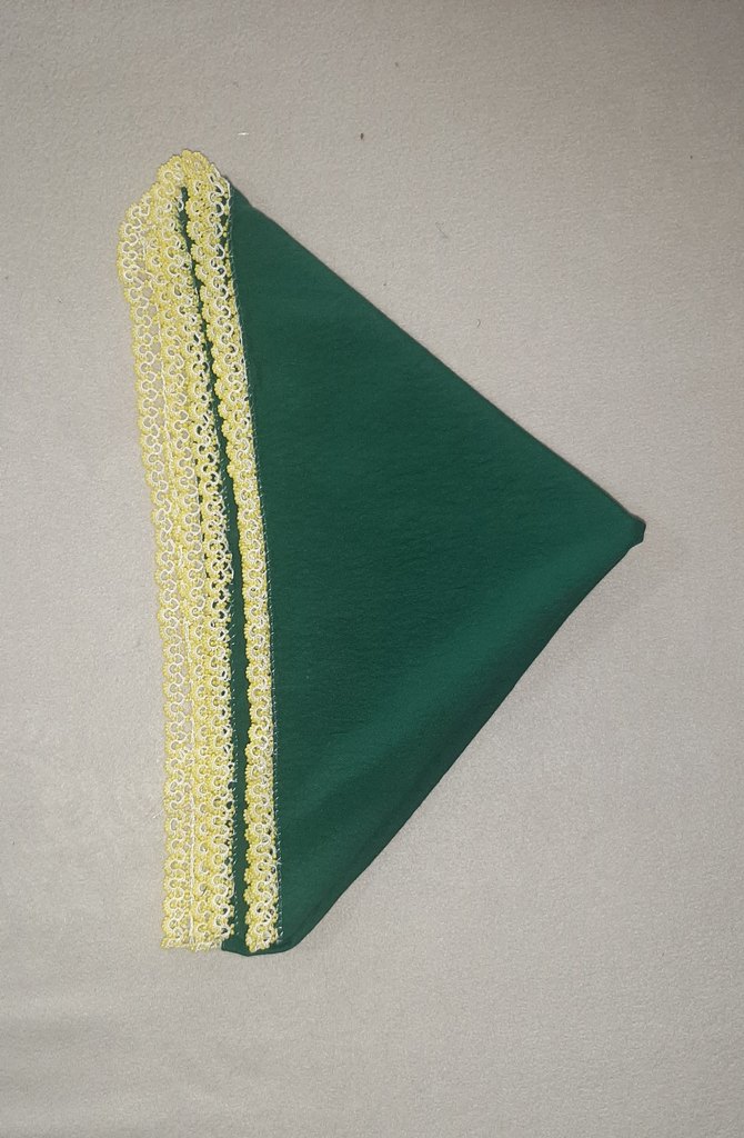 Boncuk oyalı yazma - Görsel 2