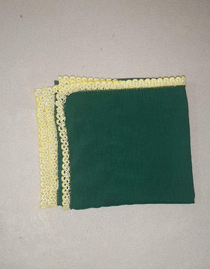 Boncuk oyalı yazma - Görsel 4