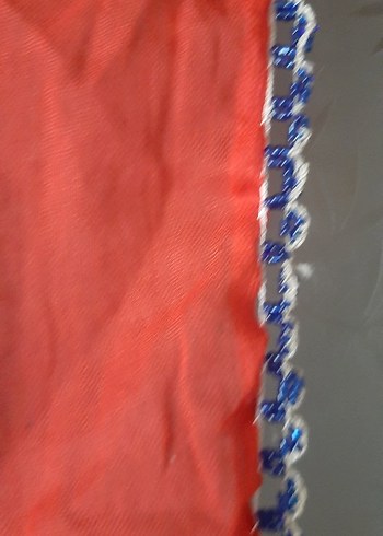 Çiçek Desenli Çok Renkli Boncuk oyalı yazma - Görsel 4