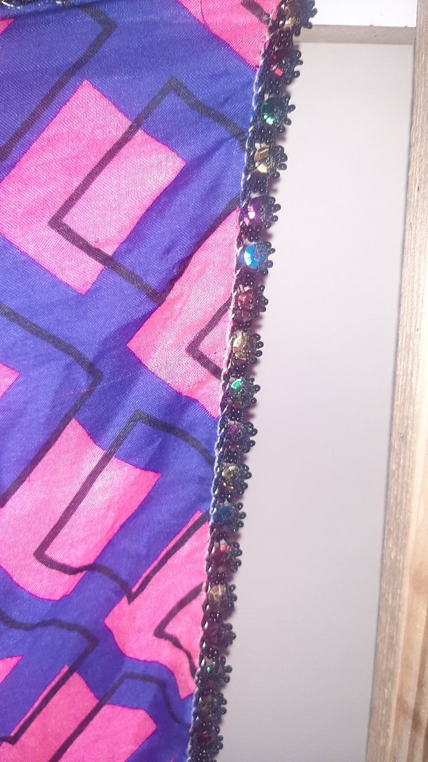 Renkli Fırfırlı Kadın Fular - Görsel 5