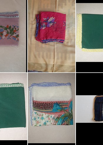 Çok Renkli Bohem Kadın Şal - Görsel 2