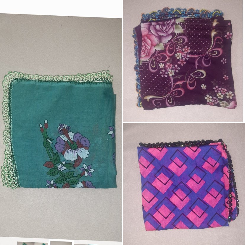 Çok Renkli Bohem Kadın Şal - Görsel 3