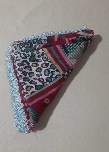 Boncuklu Çok Renkli Bohem Kadın Fuları - Görsel 4