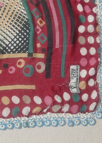 Boncuklu Çok Renkli Bohem Kadın Fuları - Görsel 6