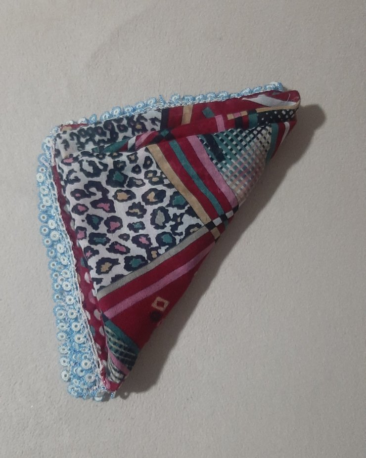 Boncuklu Çok Renkli Bohem Kadın Fuları - Görsel 4