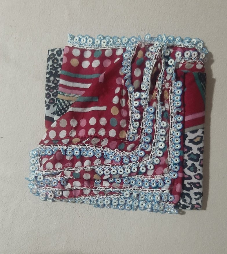 Boncuklu Çok Renkli Bohem Kadın Fuları - Görsel 2