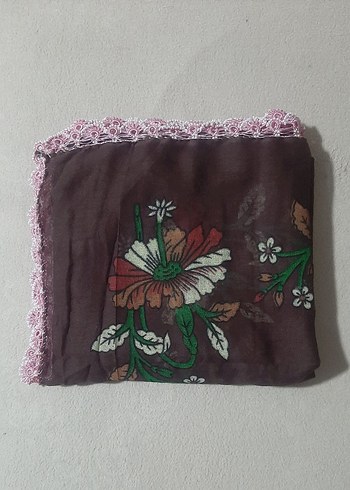 Boncuk oyalı Bohem Kadın Yazma - Görsel 2