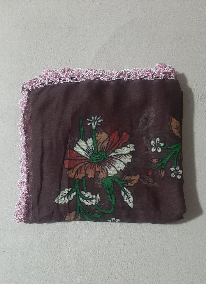 Boncuk oyalı Bohem Kadın Yazma - Görsel 2