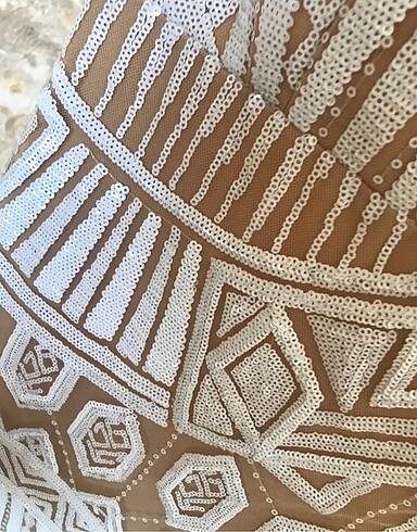 Beyaz tuvalet gelinlik - Görsel 9