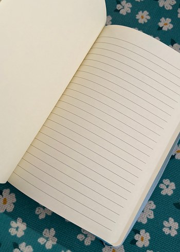 Mavi Kalın Kapaklı Defter - Görsel 2