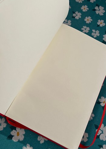 Kırmızı Elastik Bantlı Defter - Görsel 2