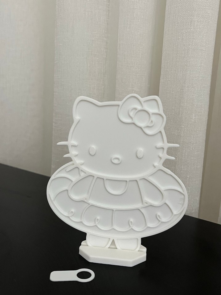 Hello kitty figür boyama için - Görsel 2