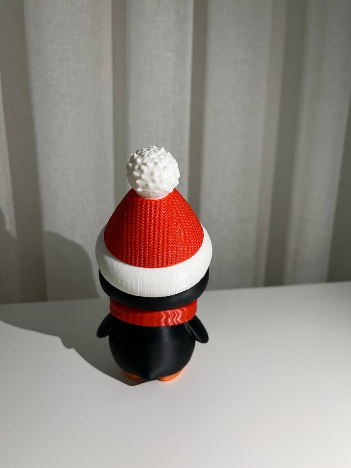 Kardan Adamlı Renkli Penguen Biblo - Görsel 2