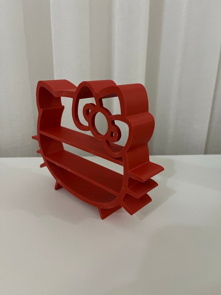 Kırmızı Hello Kitty  Raf - Görsel 2