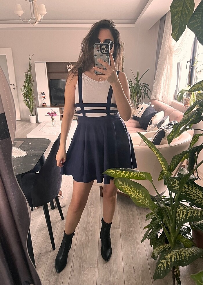 Salopet elbise - Görsel 3