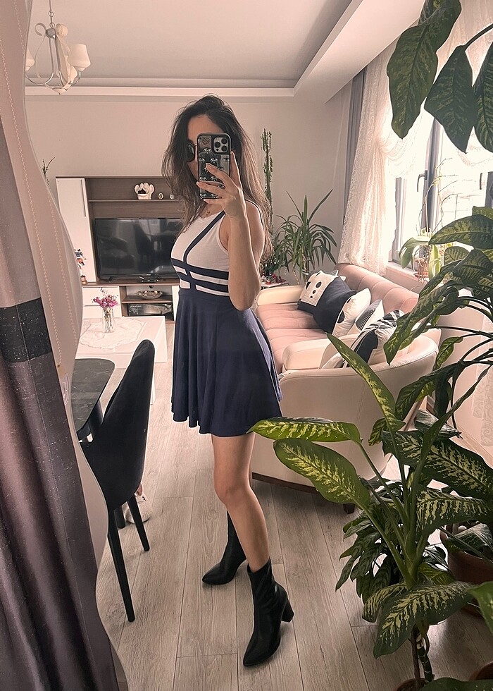 Salopet elbise - Görsel 2