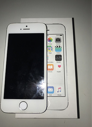 diğer Beden beyaz Renk Iphone 5 S gri-beyaz