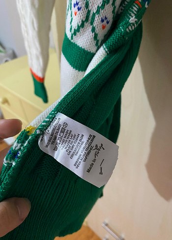 Renkli Desenli Bohem Kadın Hırka - Görsel 5