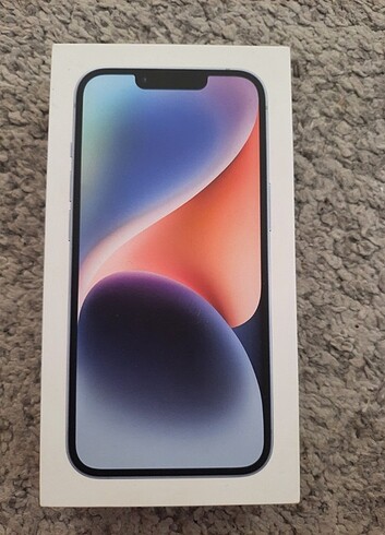 Iphone 14 blue kutusu