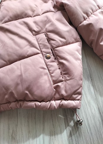 xs Beden pembe Renk Bershka Mont