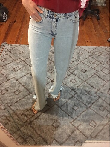 Geniş paça jeans
