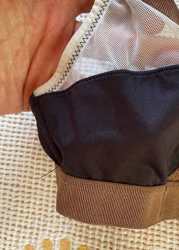 H&M Kahverengi Avant-Garde Midi Sütyen bralet