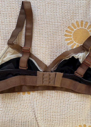 Kahverengi Avant-Garde Midi Sütyen bralet - Görsel 5