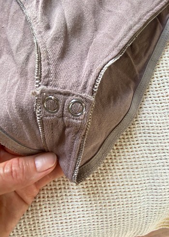 Zara Kadın Bej Askılı Bodysuit - Görsel 10