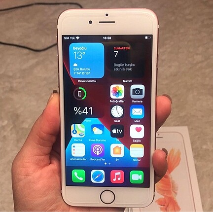 İphone 6s rosegold 16 gb