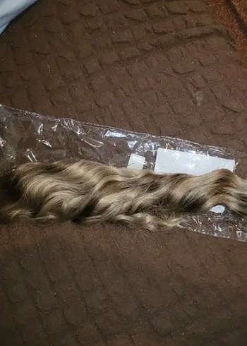 At kuyruğu 71 cm fiber sentetik kumral - Görsel 7