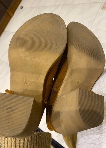 Süet Püsküllü Topuklu Kadın Bot western - Görsel 4