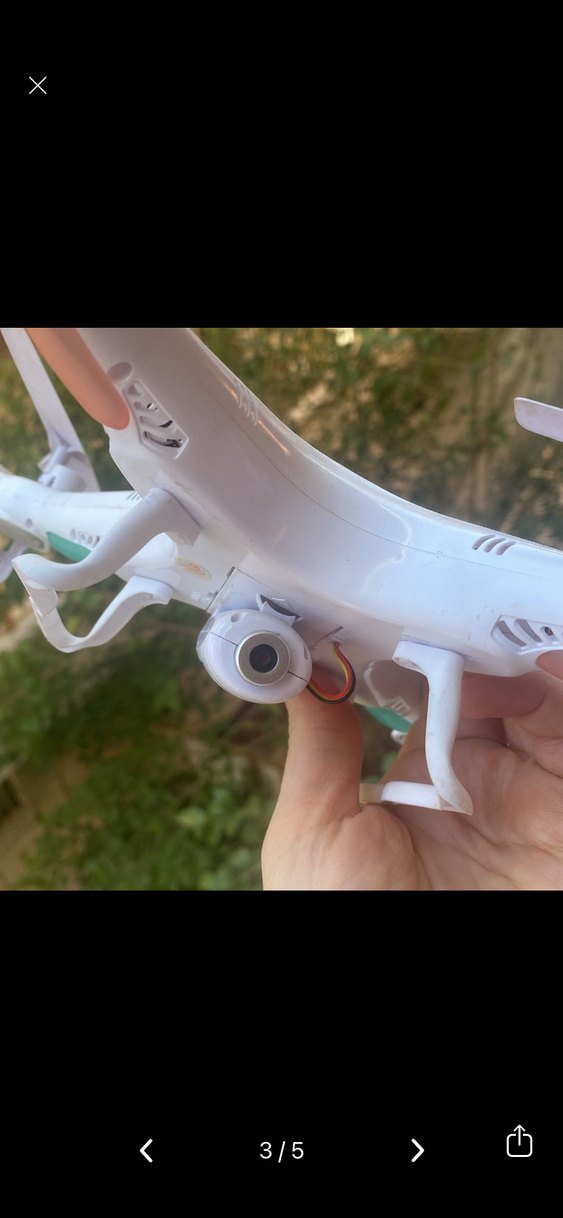 Beyaz Kameralı Drone Aksiyon syma - Görsel 3